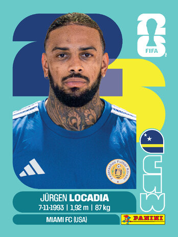Jurgen Locadia — figurinha CUW-17