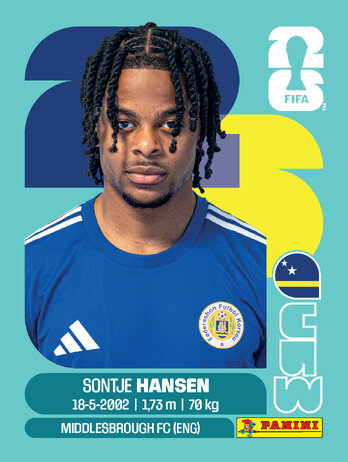 Sontje Hansen — figurinha CUW-20