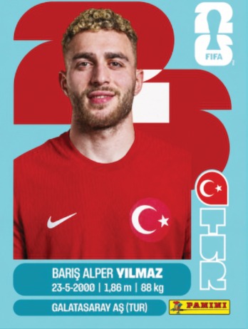 Baris Alper Yilmaz — figurinha TUR-18
