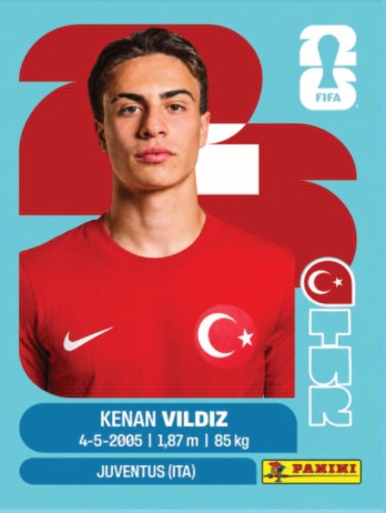 Kenan Yildiz — figurinha TUR-20