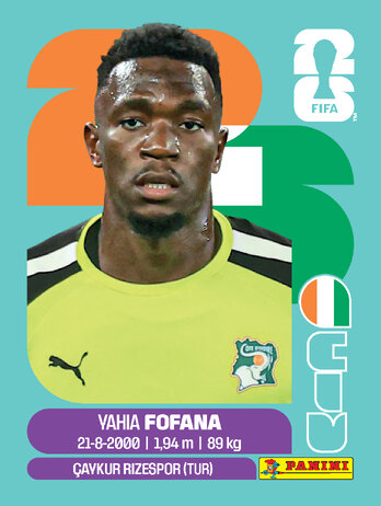 Yahia Fofana — figurinha CIV-2