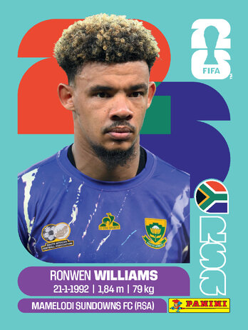 Ronwen Williams — figurinha RSA-2