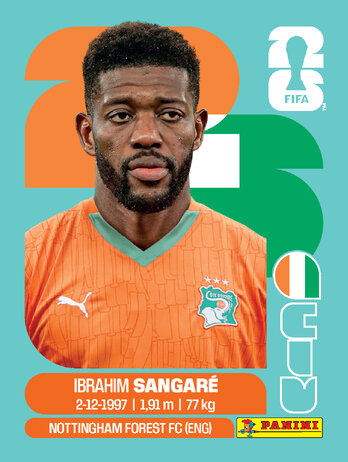 Ibrahim Sangare — figurinha CIV-12