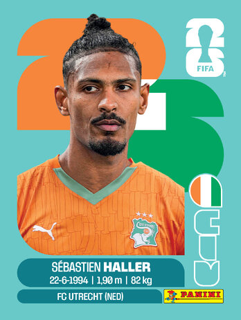 Sébastien Haller — figurinha CIV-16