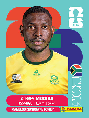 Aubrey Modiba — figurinha RSA-4