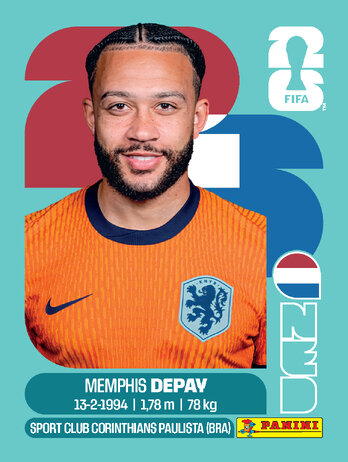 Memphis Depay — figurinha NED-17