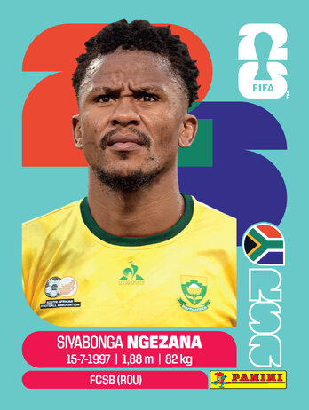 Siyabonga Ngezana — figurinha RSA-8