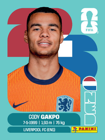 Cody Gakpo — figurinha NED-20