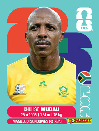 Khuliso Mudau — figurinha RSA-9