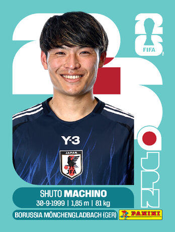 Shuto Machino — figurinha JPN-17