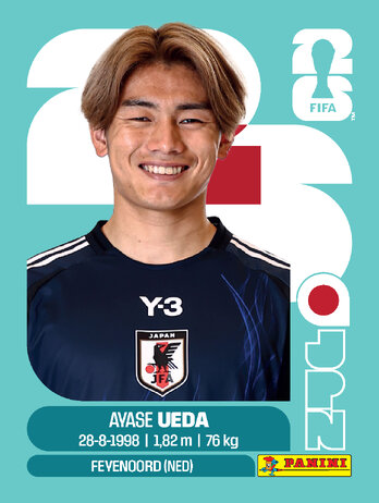 Ayase Ueda — figurinha JPN-20