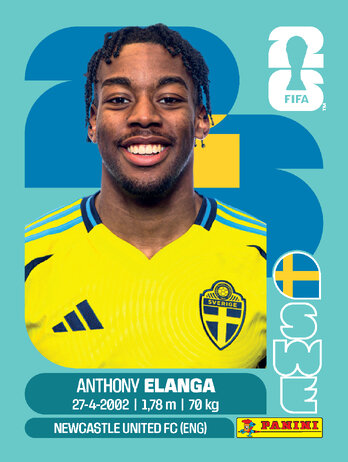 Anthony Elanga — figurinha SWE-18