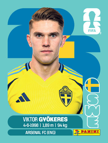 Viktor Gyökeres — figurinha SWE-20
