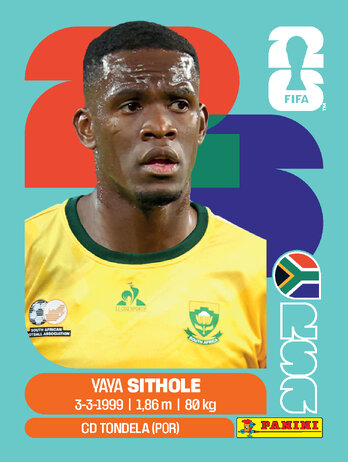 Yaya Sithole — figurinha RSA-15