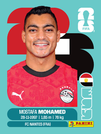 Mostafa Mohamed — figurinha EGY-18