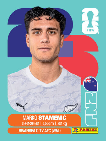 Marko Stamenić — figurinha NZE-15