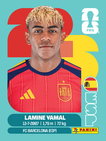 Lamine Yamal — figurinha ESP-15