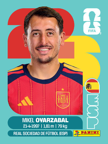 Mikel Oyarzabal — figurinha ESP-20