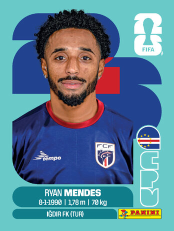 Ryan Mendes — figurinha CPV-17