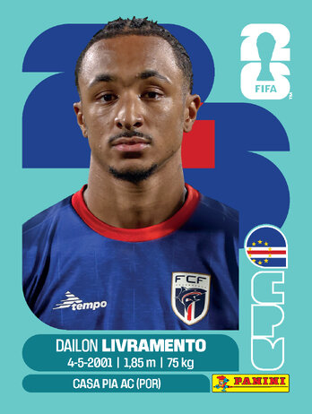 Dailon Livramento — figurinha CPV-18