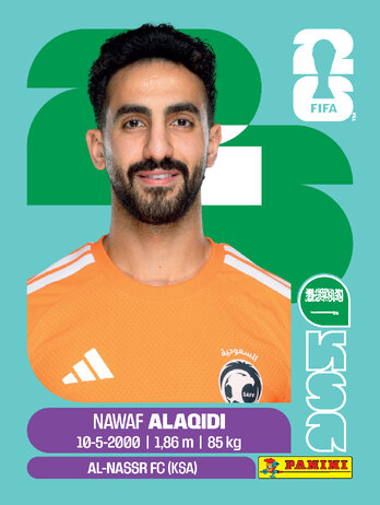 Nawaf Alaqidi — figurinha KSA-2