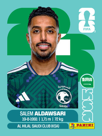Salem Aldawsari — figurinha KSA-16