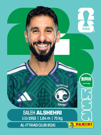 Saleh Alshehri — figurinha KSA-19