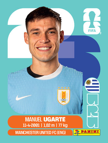 Manuel Ugarte — figurinha URU-14