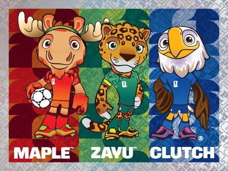 Official Mascots — figurinha FWC-3
