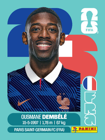 Ousmane Dembele — figurinha FRA-15