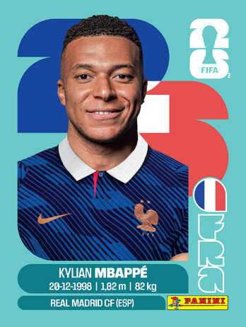 Kylian Mbappe — figurinha FRA-20