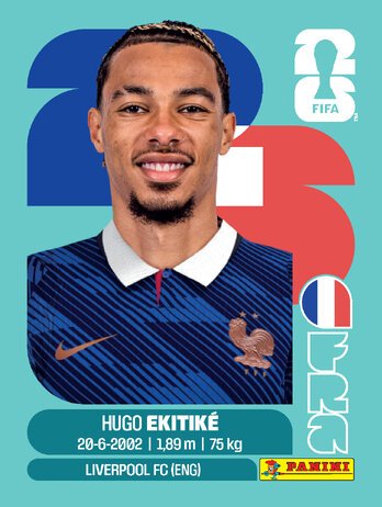 Hugo Ekitike — figurinha FRA-19