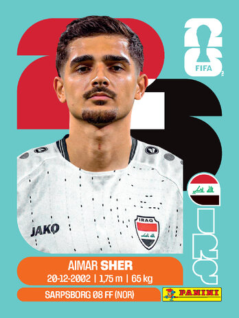 Aimar Sher — figurinha IRQ-15