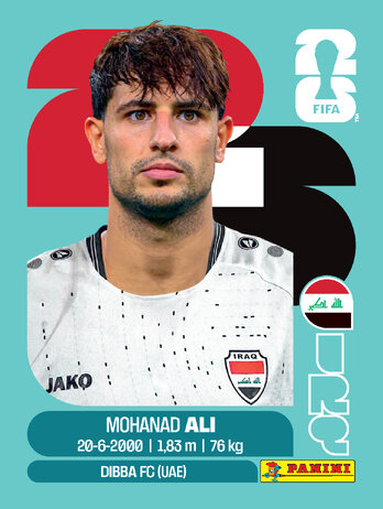 Mohanad Ali — figurinha IRQ-20
