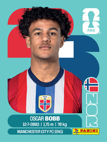 Oscar Bobb — figurinha NOR-20