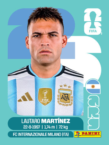 Lautaro Martinez — figurinha ARG-18