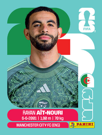 Rayan Aït-Nouri — figurinha ALG-5