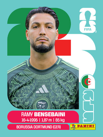 Ramy Bensebaini — figurinha ALG-3