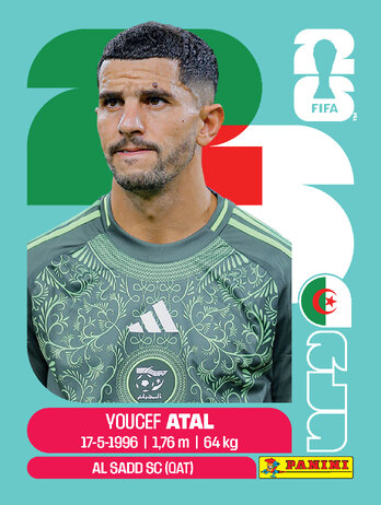 Youcef Atal — figurinha ALG-4