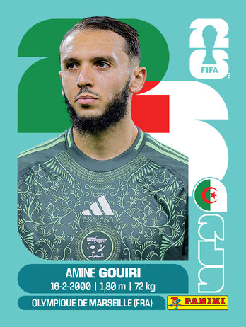 Amine Gouiri — figurinha ALG-18