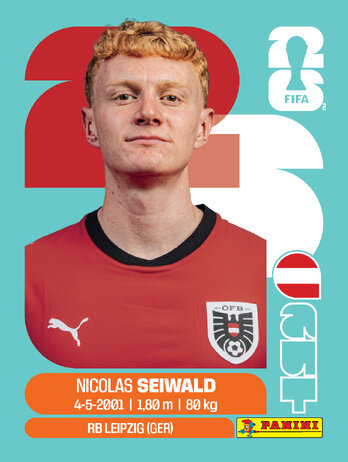 Nicolas Seiwald — figurinha AUT-15
