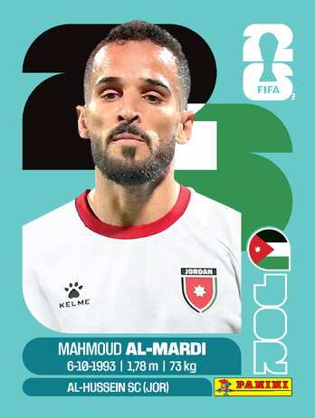 Mahmoud Al-Mardi — figurinha JOR-17