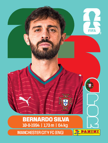Bernardo Silva — figurinha POR-9