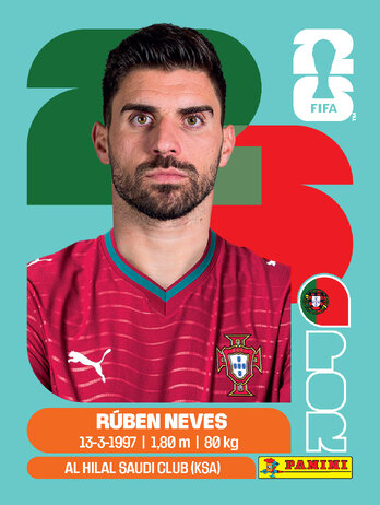Ruben Neves — figurinha POR-11
