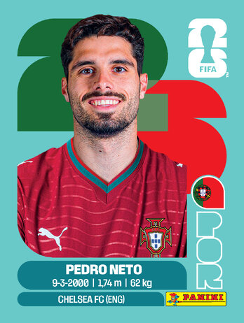 Pedro Neto — figurinha POR-19