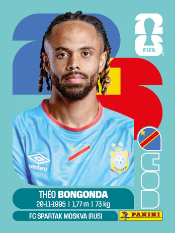 Théo Bongonda — figurinha COD-14