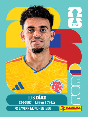 Luis Diaz — figurinha COL-20