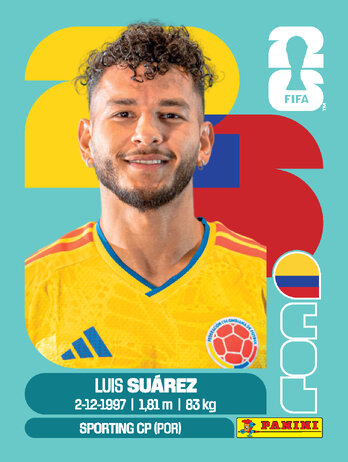 Luis Suarez — figurinha COL-19