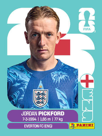 Jordan Pickford — figurinha ENG-2