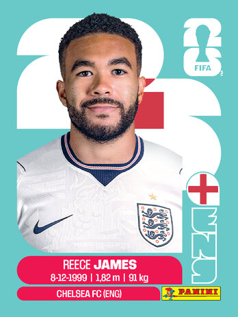 Reece James — figurinha ENG-7